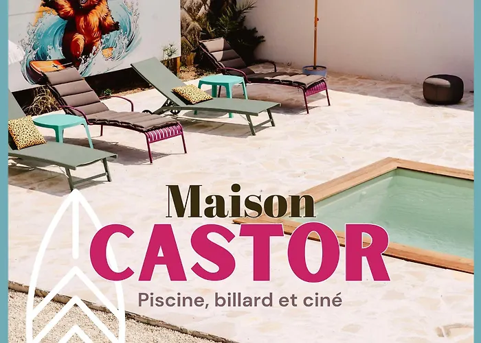 Maison Castor, Balneo Et Billard Chez Ivona Vacances