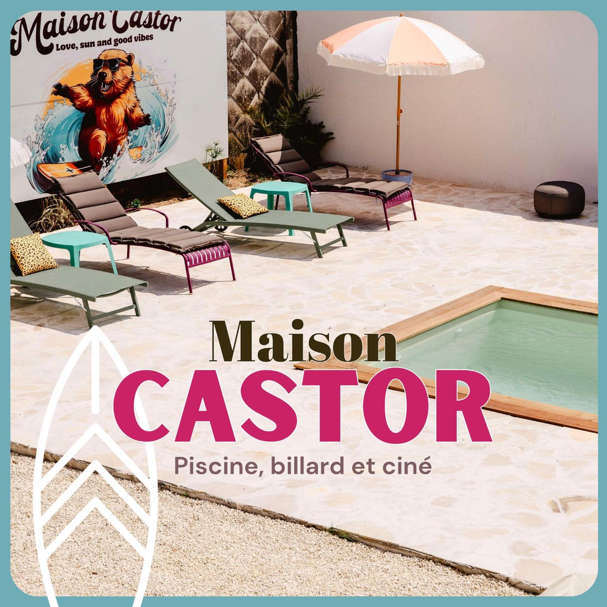 Maison Castor, Balneo Et Billard Chez Ivona Mimizan